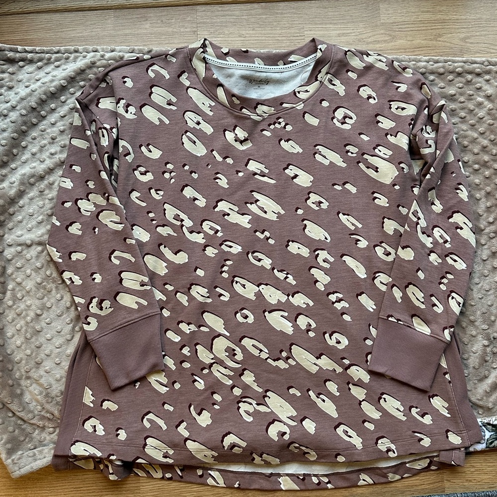 Cheetah Crewneck Sweatshirt
